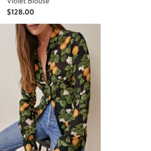 Brand new medium reformation blouse.